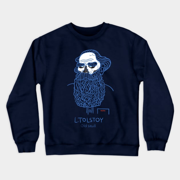 Old skull Crewneck Sweatshirt by Enickma